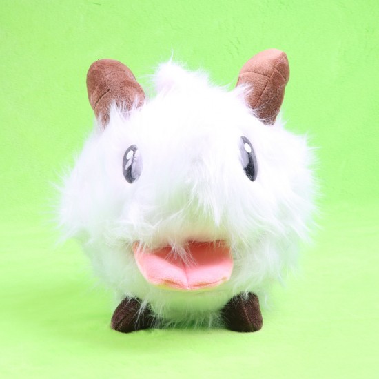 9.8in Game LOL Poro Plush Toy Poro Doll Cute Soft Stuffed Animal Kids Toys Christmas Gift Home Decor