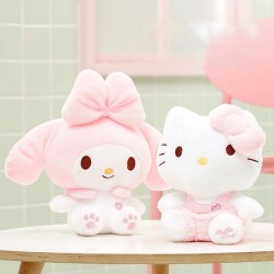 Aoger Aegean Melody Hello Kitty Pink Cute Plush Doll Girlfriend Birthday Gift