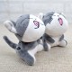 4inch Sweet Cat Seat Teddy Toy Animal Chi Cat Filling Doll Sweet Home Keychain Mini Soft Toy Kids Gift